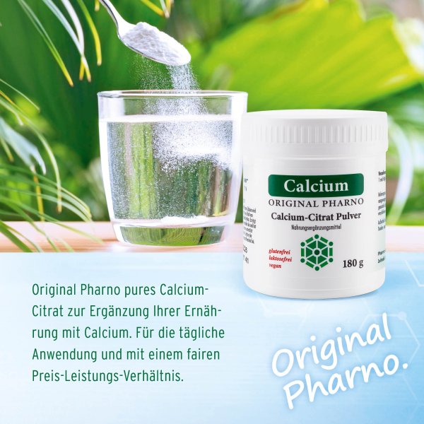 Calcium-Citrat Pulver 180g